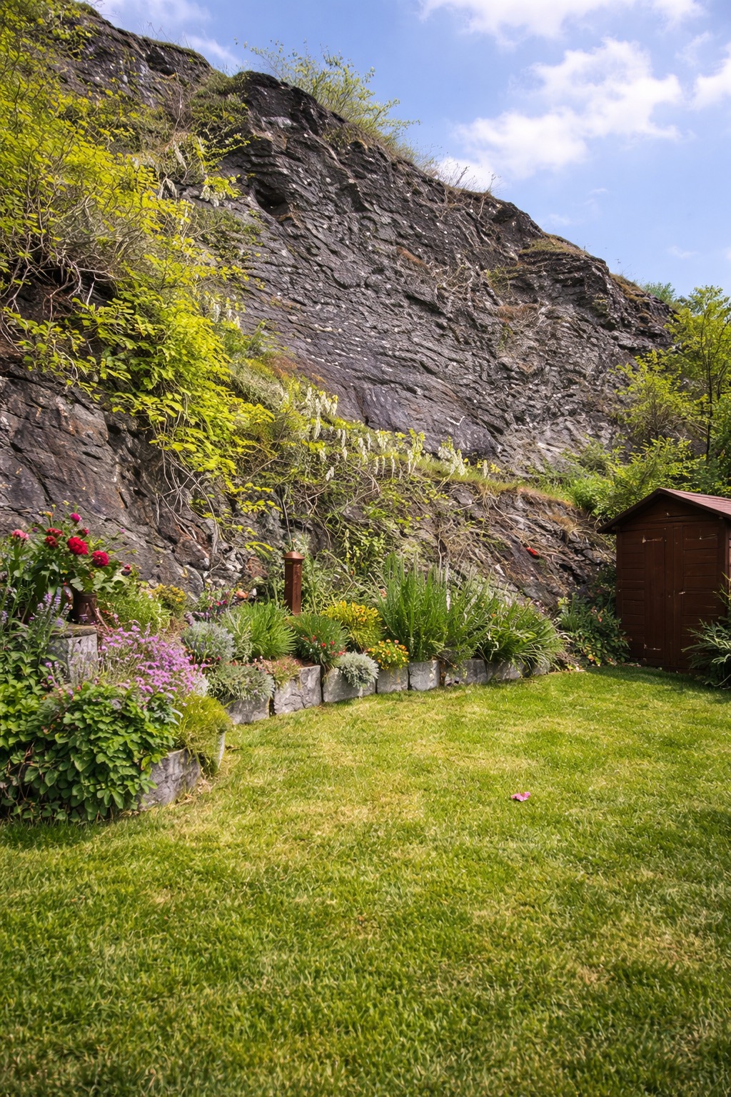 Gemeinsamer Gartenbereich