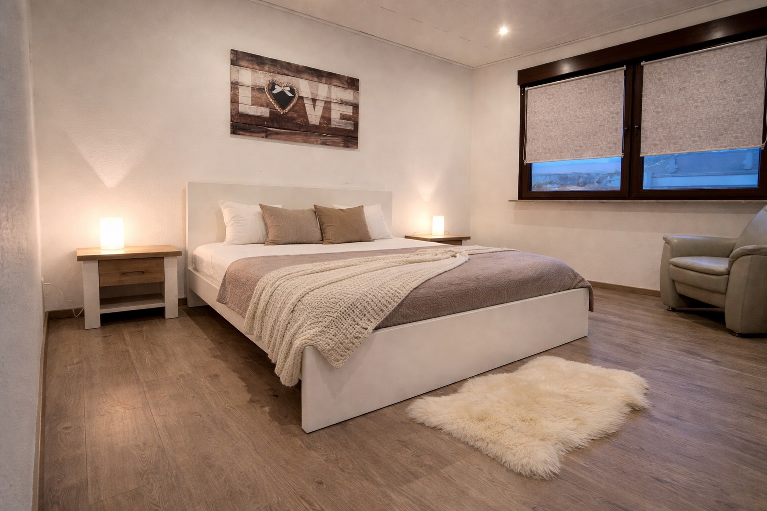 Schlafzimmer im Erdgeschoss