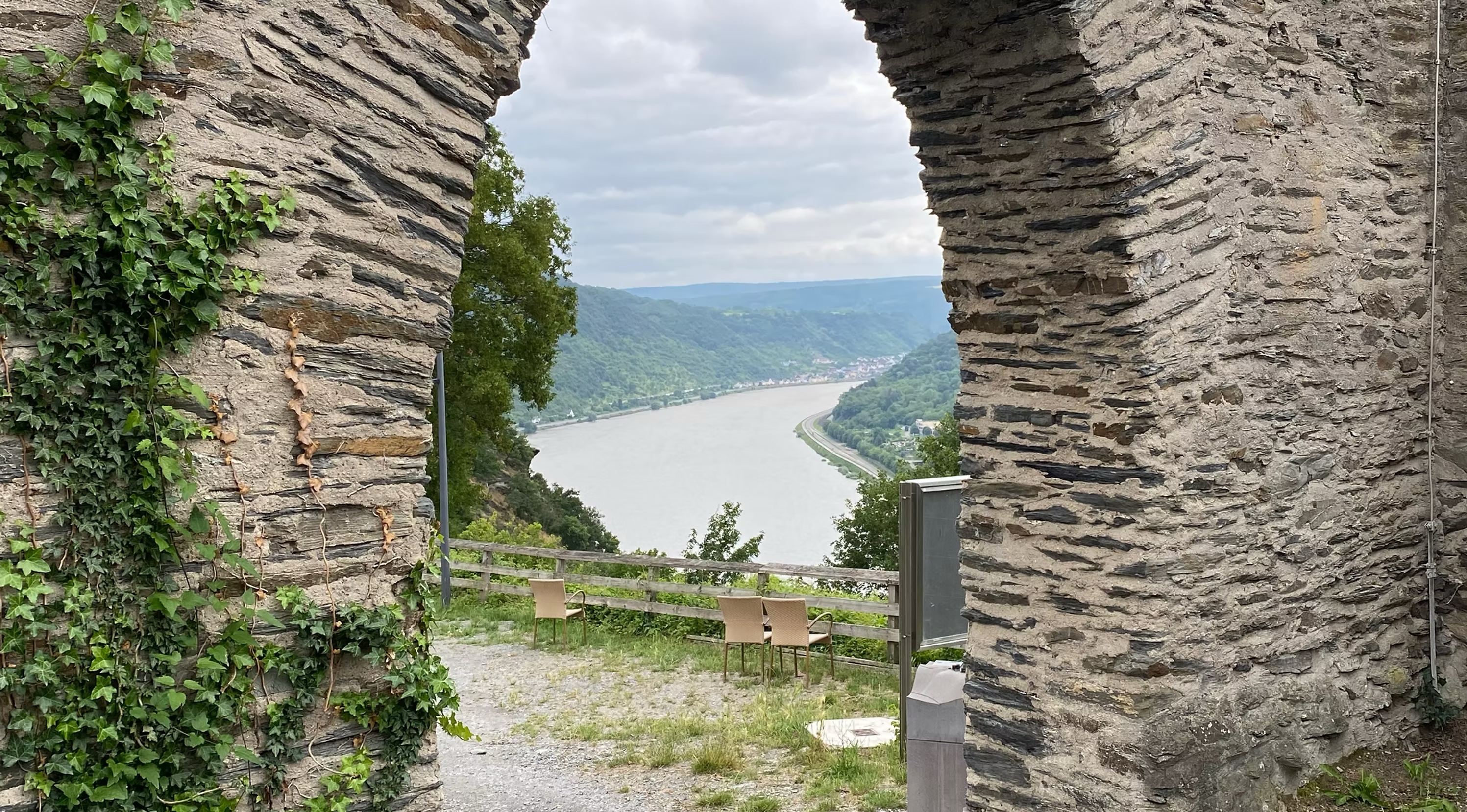 Rheinblick im Oberen Mittelrheintal