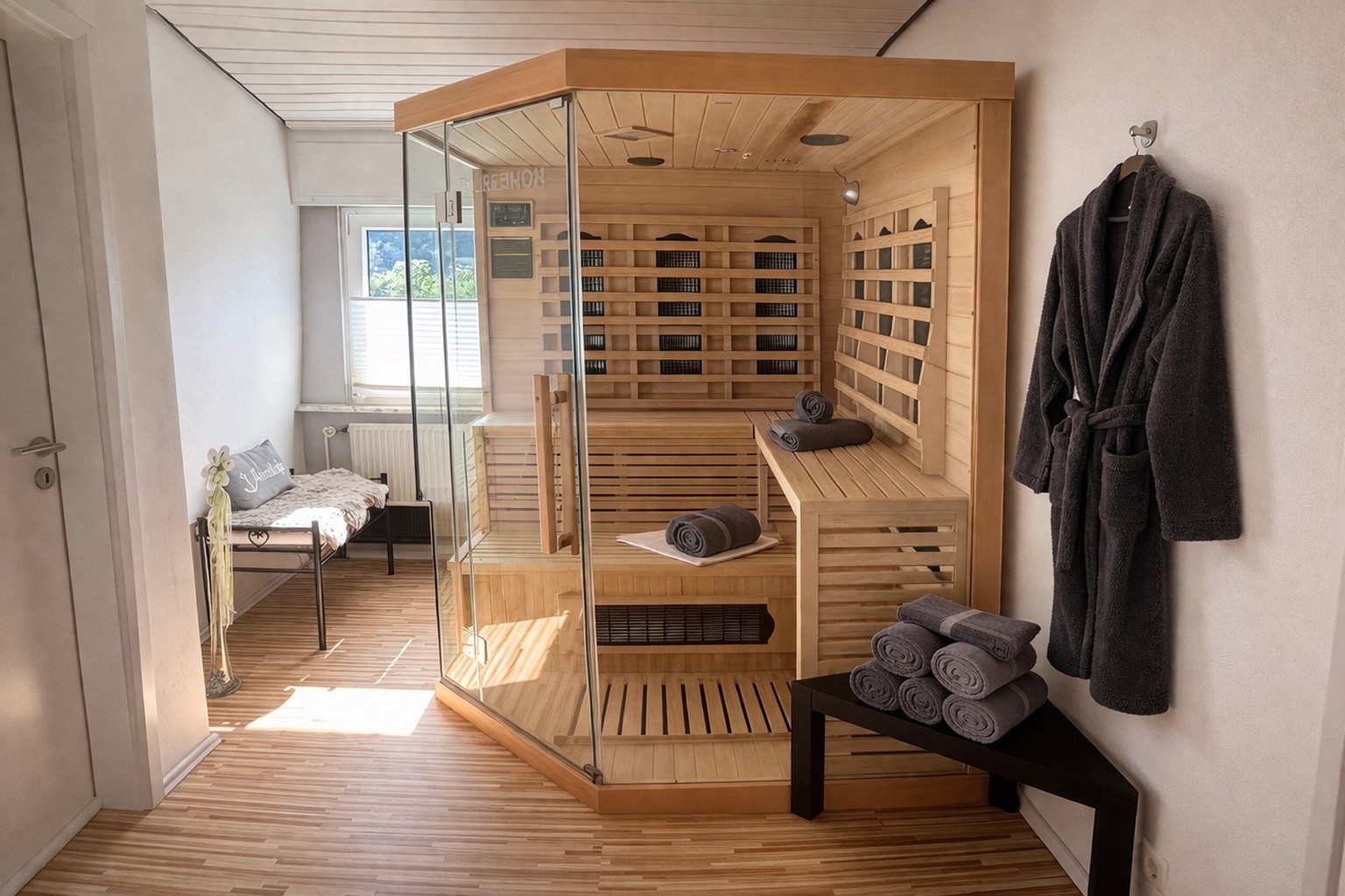 Spike: Infrarotsauna