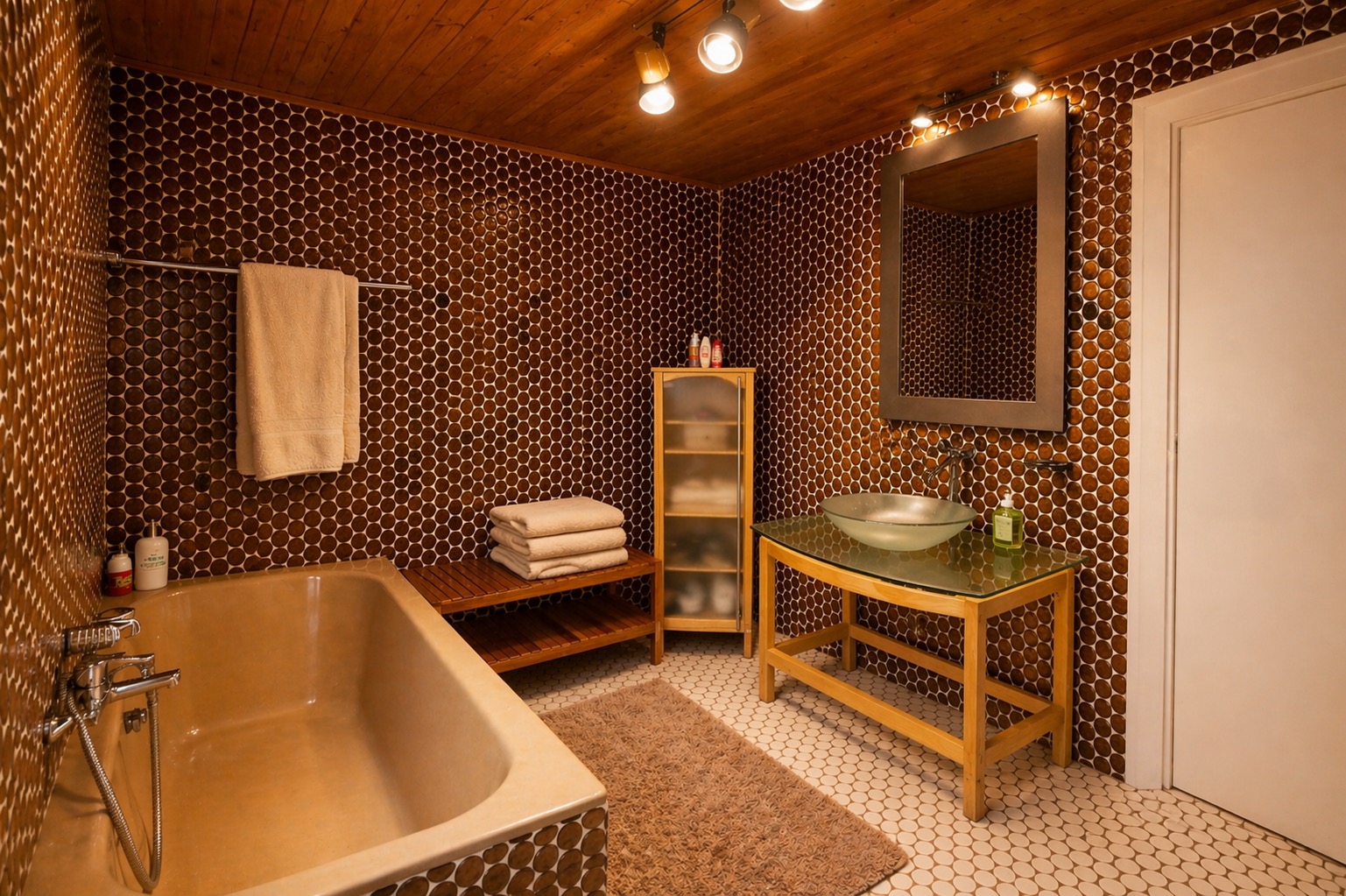 Badezimmer der Wohnung Tom