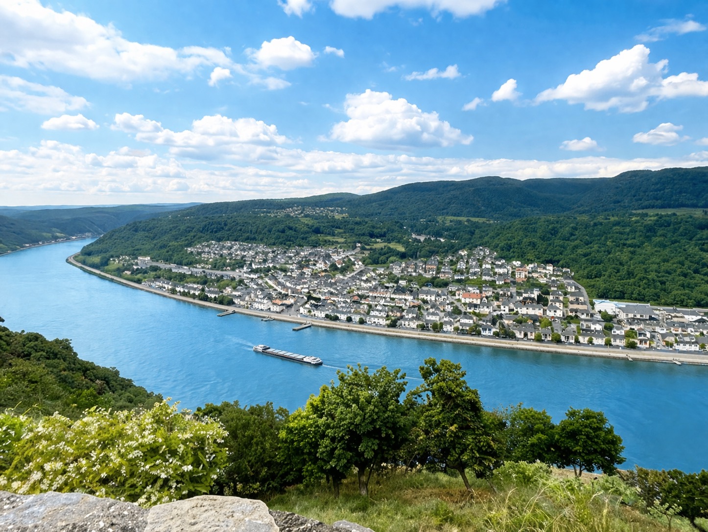 Landschaft im Oberen Mittelrheintal